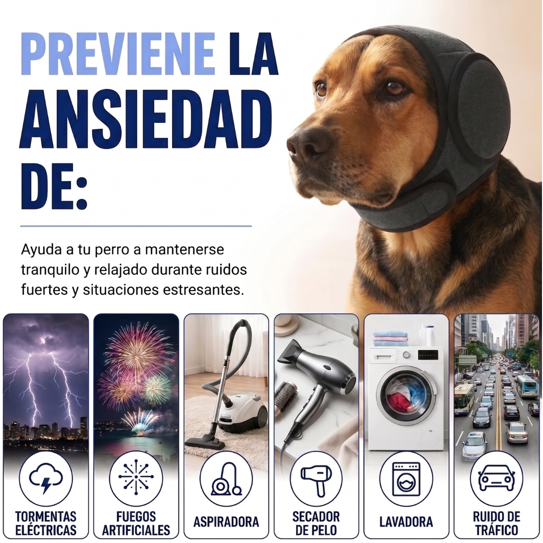 Orejeras Calmantes para Perros